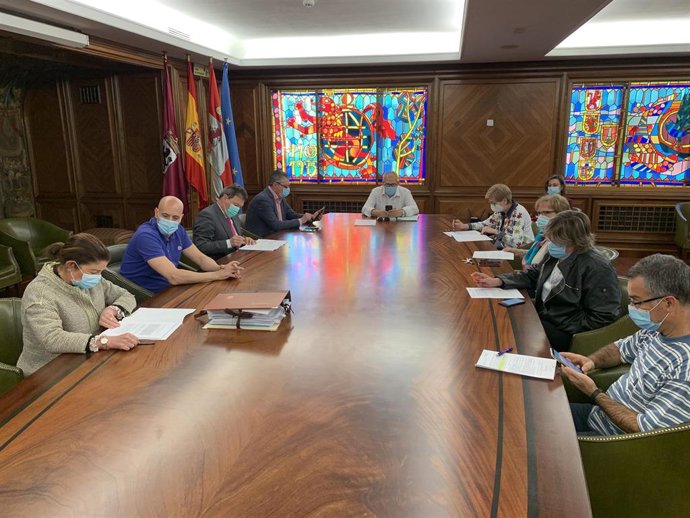 El alcalde de León, José Antonio Diez, ha presidido la Junta de Gobierno Local celebrado este viernes.