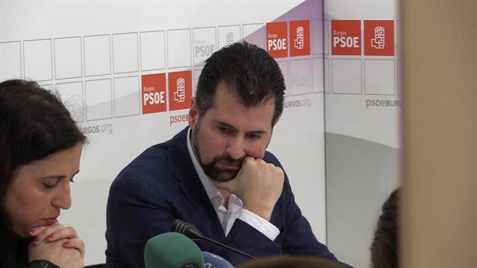 El secretario general del PSCyL, Luis Tudanca.