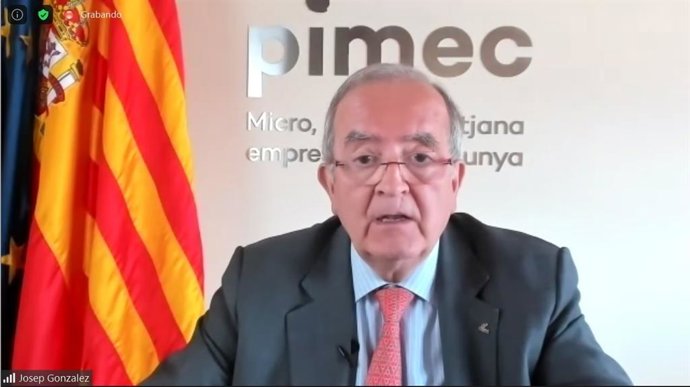 El presidente de Pimec, Josep González