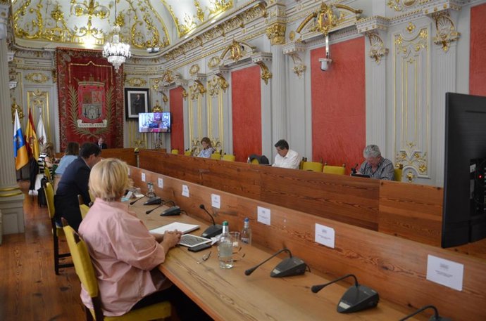 Pleno del Ayuntamiento de Las Palmas de Gran Canaria