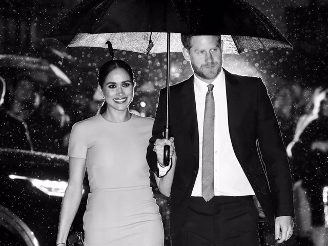 Meghan, Duchess of Sussex and Prince Harry, Duke of Sussex attend The Endeavour Fund Awards at Mansion House on March 05, 2020 in London, England.