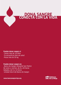 Donación de sangre en La Rioja