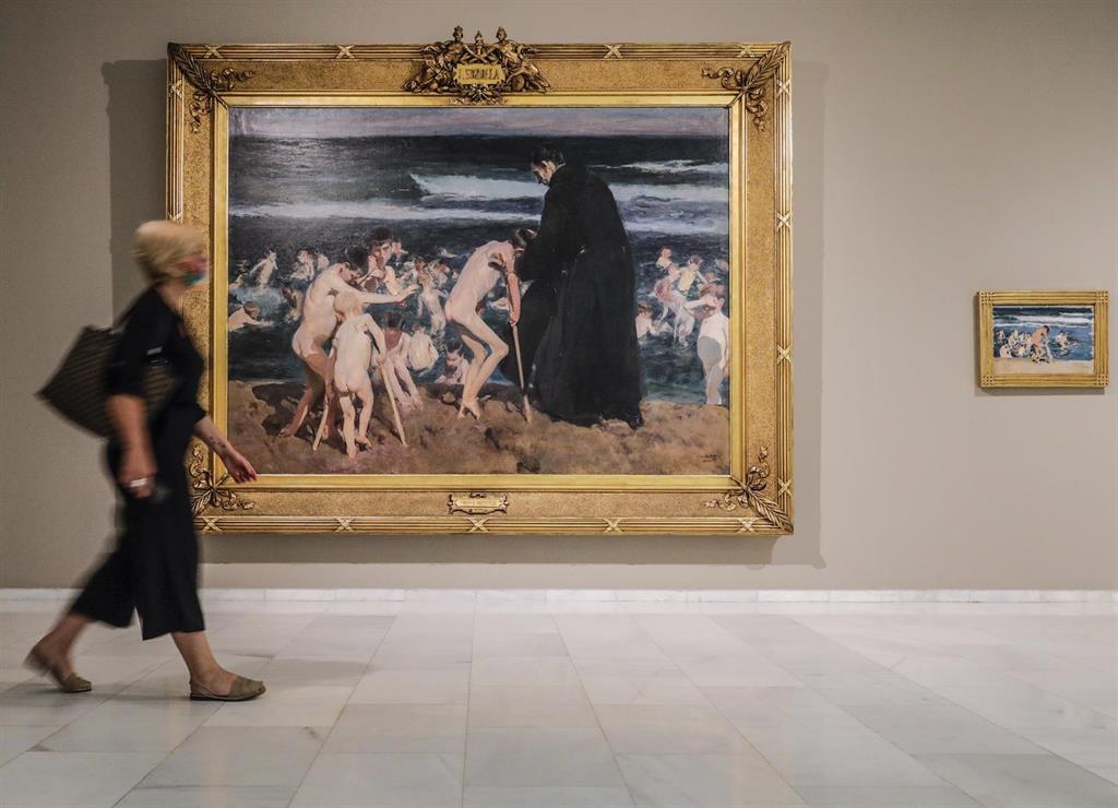 Más de 1.700 personas visitan la exposición 'Sorolla. Cazando Más de 1.700 personas visitan la exposición 'Sorolla. Cazando