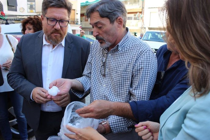 El presidente del Comité Municipal Provincial del PSOE de Jaén, Valeriano Martín.