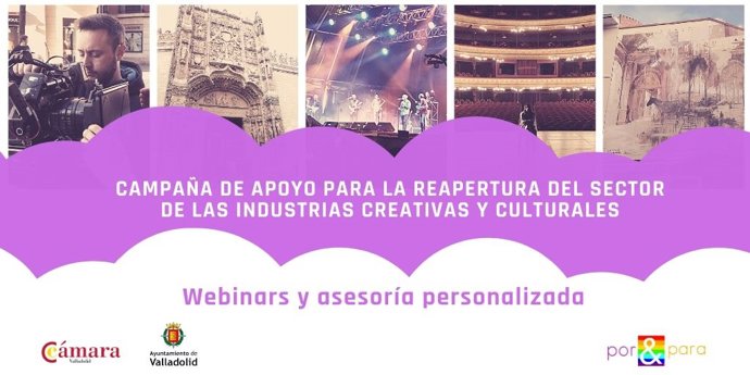 Formación del Ayuntamiento y la Cámara de Valladolid al sector de la cultura y creativo.