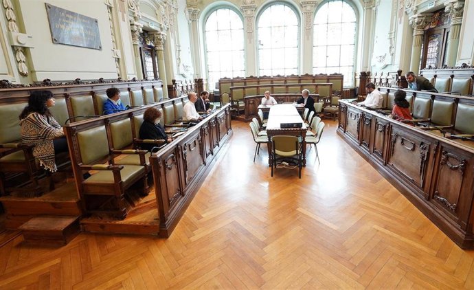 Reunión del Grupo de Trabajo del Ayuntamiento de Valladolid.