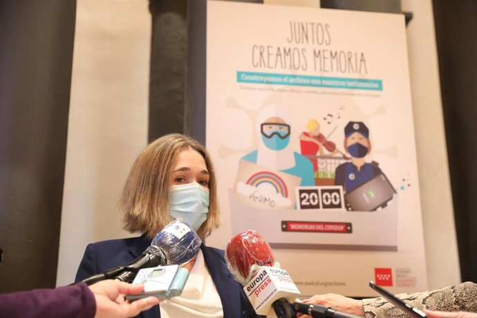 La consejera de Cultura y Turismo de la Comunidad de Madrid, Marta Rivera de la Cruz