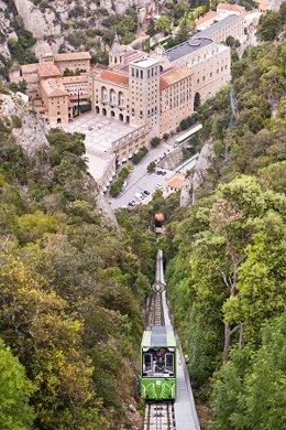 Funicular de Sant Joan de los Funiculares de Montserrat