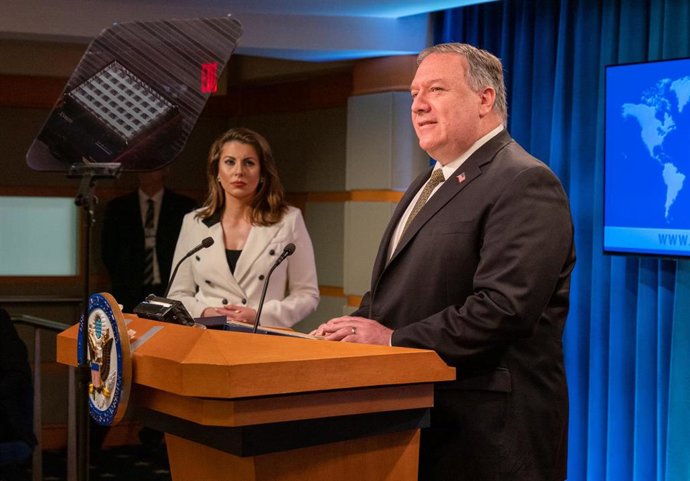 El secretario de Estado de EEUU, Mike Pompeo