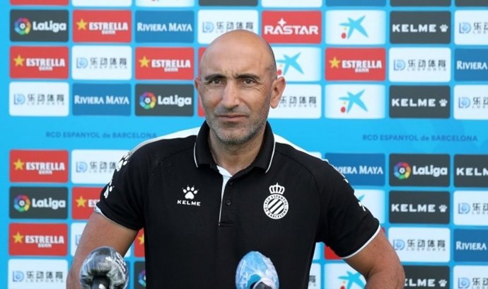 El entrenador del RCD Espanyol, Abelardo Fernández