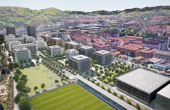 Infografía presentada por los propietarios del terreno