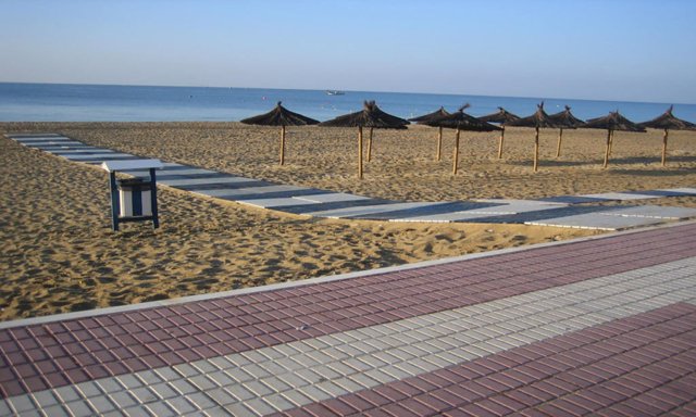 Playa Central de Isla Cristina (Huelva)