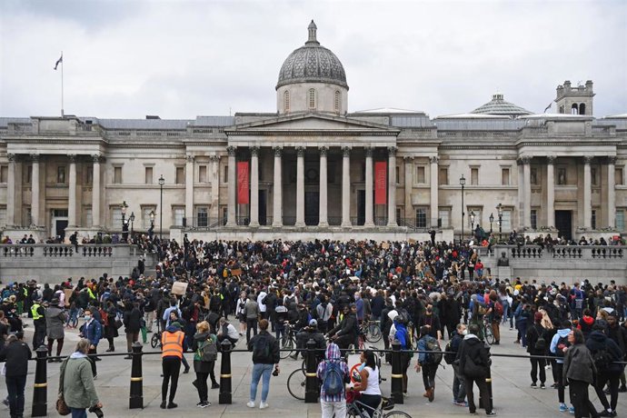 Manfifestaciones antirracistas en Londres. 