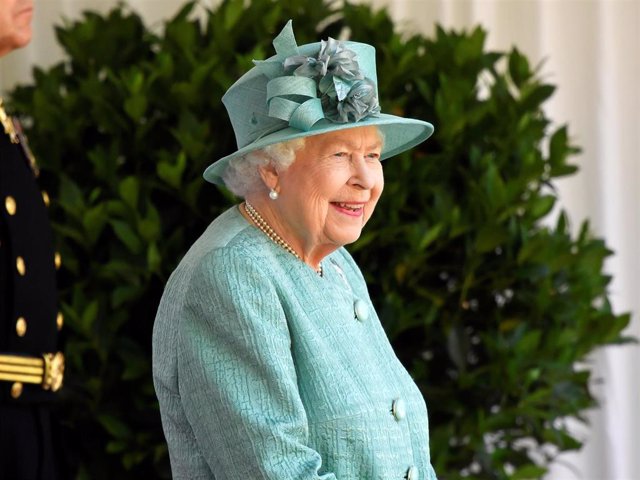 La Reina Isabel II en el desfile 'Trooping the Colour'