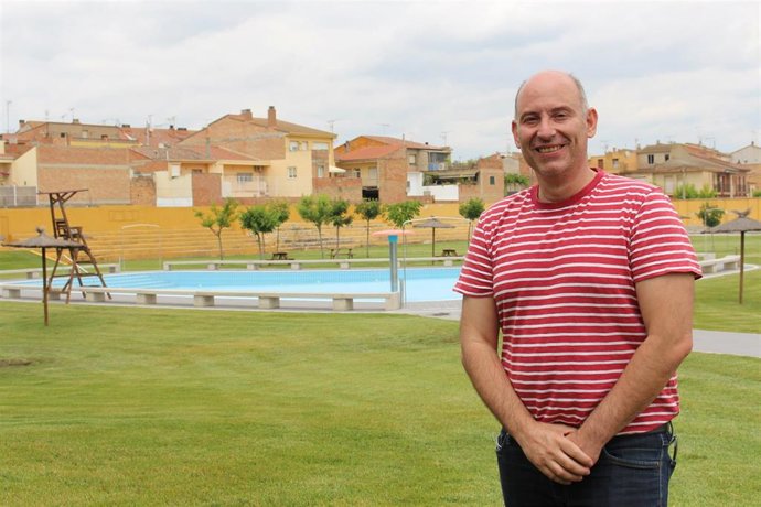 El concejal de Deportes de Binéfar, Juan Carlos García