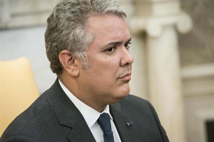El presidente de Colombia, Iván Duque