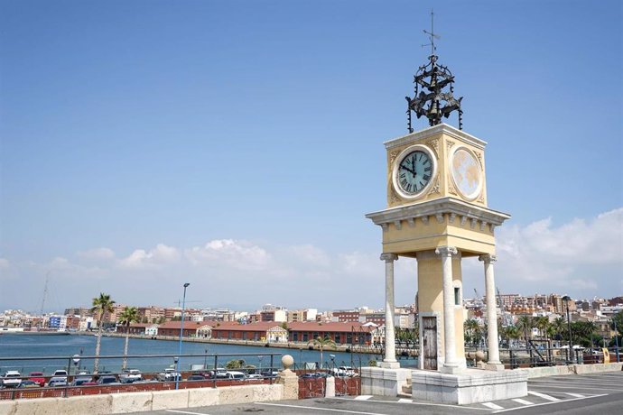Reloj del Muelle del Puerto de Tarragona