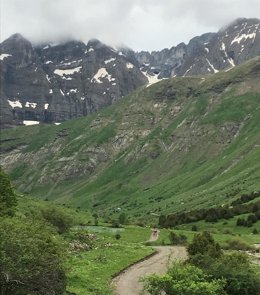 Sendero del Dedo de Yenefito en Panticosa, Pirineo aragonés