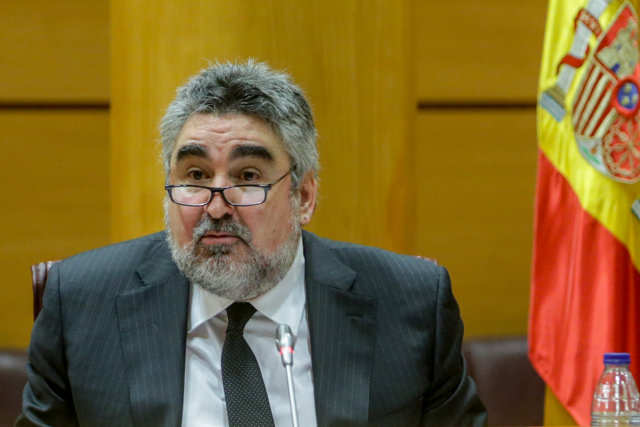 El ministro de Cultura y Deporte, José Manuel Rodríguez Uribes, comparece en el Senado.