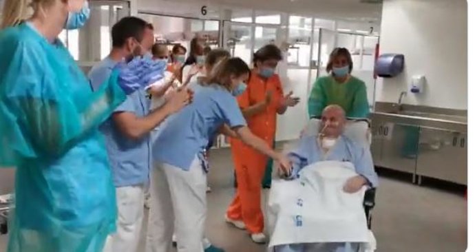 El director de Seguridad del Hospital Príncipe de Asturias sale de la UCI tras 91 días de lucha contra el Covid