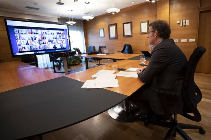 Coronavirus.- Feijóo, "preocupado" por la apertura de fronteras el 21, insiste e