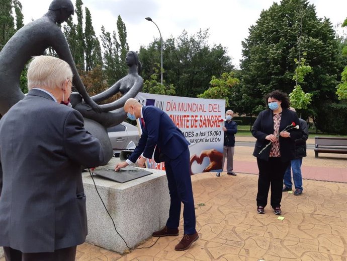 Diez, en el acto de esta mañana.