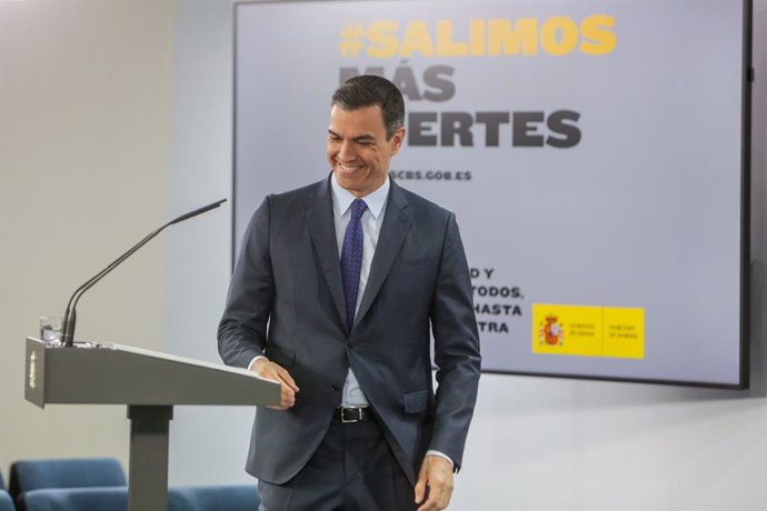 El president del Govern, Pedro Sánchez,.