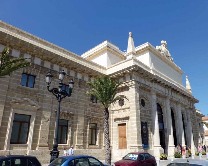 La Casa de Iberoamérica de Cádiz. 