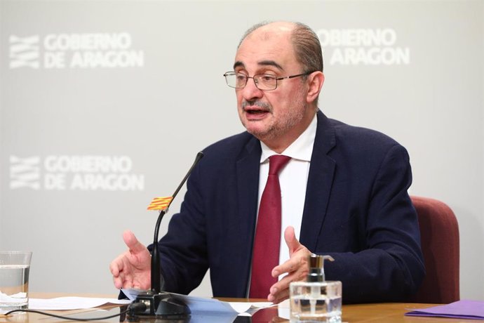 El Presidente de Aragón participa en la decimocuarta videoconferencia de presidentes autonómicos con Pedro Sánchez por el coronavirus