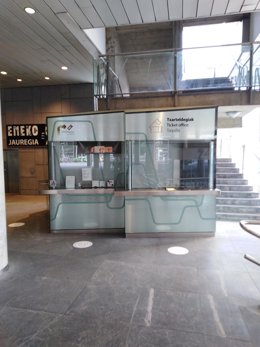 Imagen de las taquillas del Palacio Euskalduna.