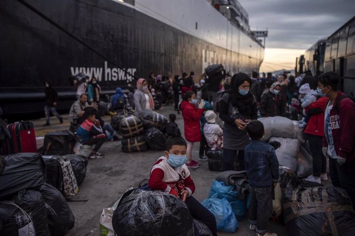 Refugiados en Grecia