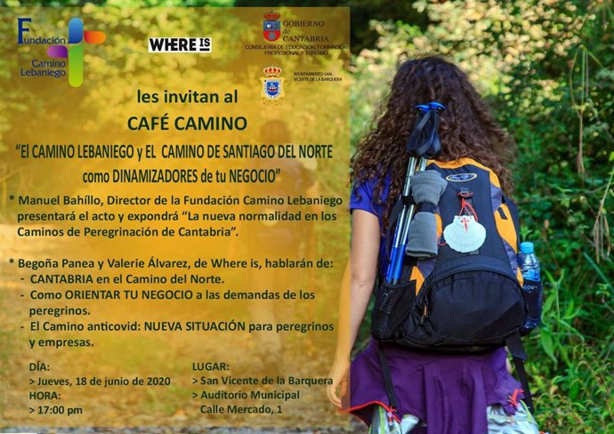 Cartel jornadas Café Camino