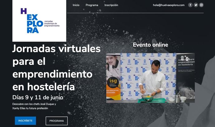 Jornadas virtuales sobre emprendimiento. 
