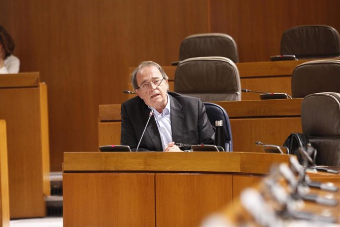 El consejero de Hacienda del Gobierno de Aragón, Carlos Pérez Anadón.