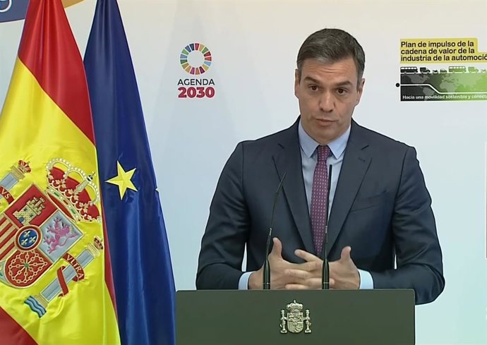 Pedro Sánchez, presidente del Gobierno