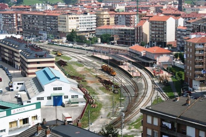 Vías de Torrelavega