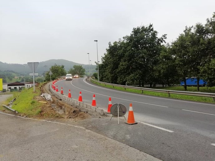 El tramo entre la nave de Remo y la rotonda del Peregrino de Astillero volverá a tener alumbrado público