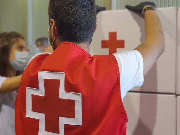 Voluntario de Cruz Roja