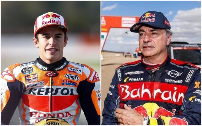 Marc Márquez y Carlos Sainz