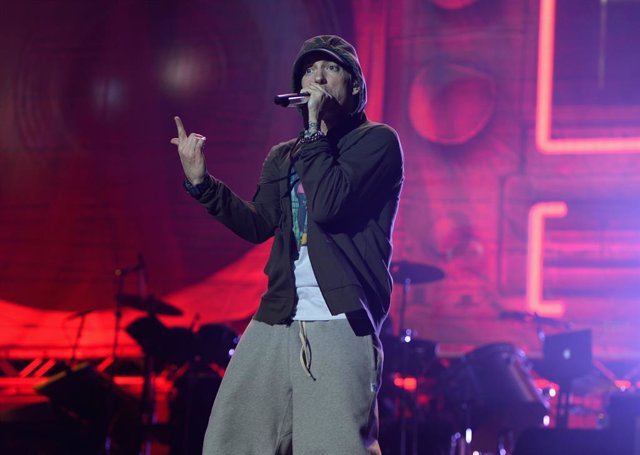 Actuación del rapero Eminem