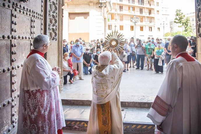 Cañizares preside la misa del Corpus Christi