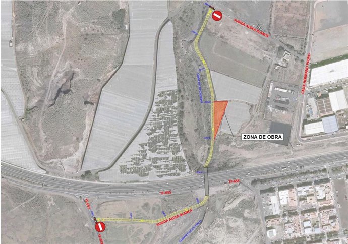 [Gruposociedad] Np Las Obras Del Tercer Carril De La Tf 1 En Oroteanda Obligan A Cortar Durante Dos Semanas El Camino De Los Erales