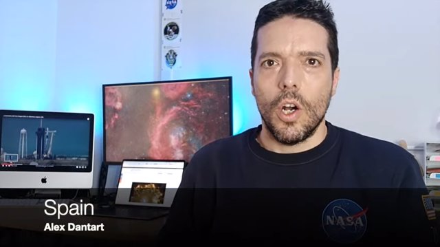 Alex Dantart, el español que lleva traduciendo imágenes de la NASA durante 25 años