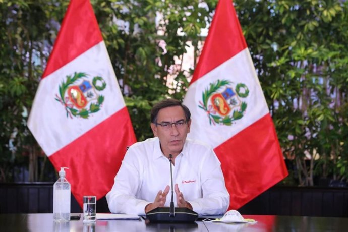 El presidente de Perú, Martín Vizcarra