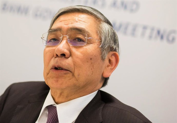 Haruhiko Kuroda, gobernador del Banco de Japón