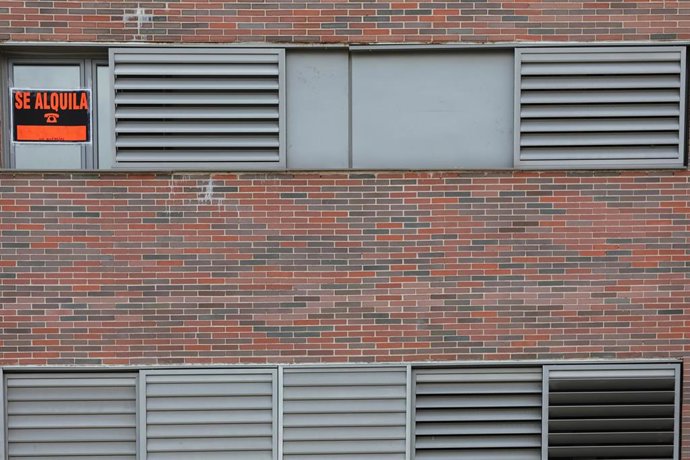 Una vivienda en alquiler.