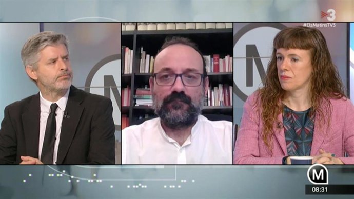 Andreu Van den Eyde, Benet Salellas y Olga Arderiu