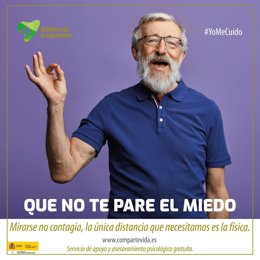 Cartel Teléfono de la Esperanza