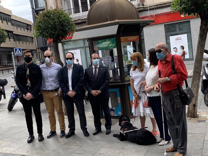 El presidente de las Cortes, Pablo Bellido, en Guadalajara.