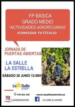 Jornada de Puertas Abiertas en Formación Agraria